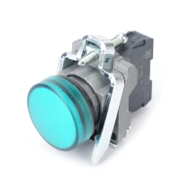 Лампа сигнальная в сборе модульная 22 мм зеленая 24В DC Systeme Electric SB4BVB3