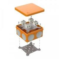 Коробка огнестойкая для о/п двухкомпонентная 60-0300-FR6.0-4 Е15-Е120 100х100х50 Промрукав Коробка огнестойкая для о/п двухкомпонентная 60-0300-FR6.0-4 Е15-Е120 100х100х50 Промрукав
