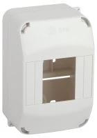 Корпус пластиковый навесной SIMPLE КМПн 1/4 IP20 белый ЭРА Б0062282