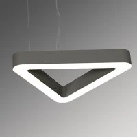Светильник светодиодный RVE-LBX-HOLE-TRIO-SOFT-500-P (Треугольник закругл. с отв. 500х445х100мм S80мм 33Вт Подвесной 4000К Белый) RVElektro RVE00000422