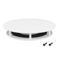 Крепление MOONLIGHT-BASE-ROUND-D25-L White (Arlight, Металл) 046038