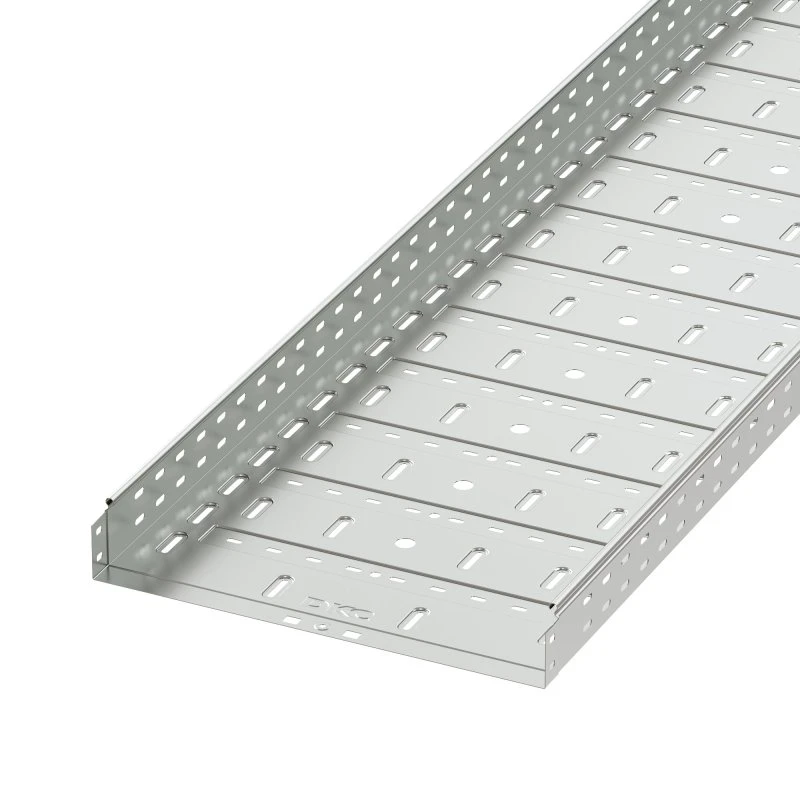 Лоток перфорированный 500х100х3000 цинк-ламельный DKC 35346ZL Лоток перфорированный 500х100х3000 цинк-ламельный DKC 35346ZL