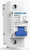 Выключатель автоматический 1P 100A тип C ADB3-125 ANDELI ADL01-649