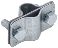 Зажим соединительный параллельный пруток-стержень оцинкованная сталь IEK ZCC94-11-1-18