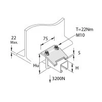 Зажим балочный VERGOKAN HDP2785