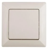 Переключатель Intro Solo 4-108-02 одноклавишный промежуточный, 10А-250В, IP20, СУ, слоновая кость Б0053618