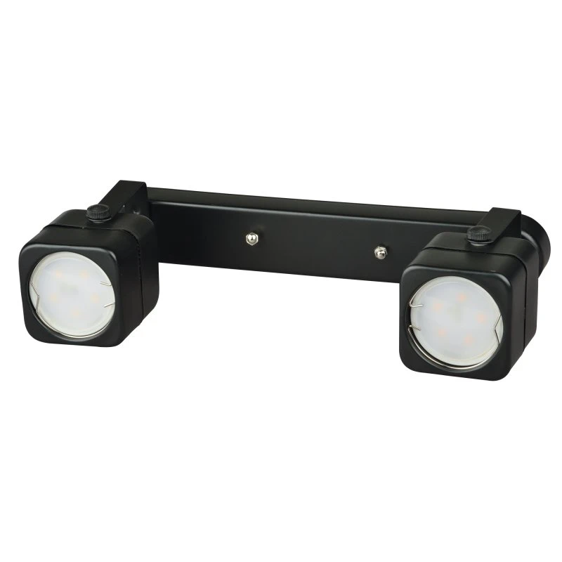 Светильник DLC-S613 GU10x2 BLACK декоративный накладной  Sotto Без лампы цоколь GU10x2шт металл черный Fametto Uniel UL-00009426 Светильник DLC-S613 GU10x2 BLACK декоративный накладной  Sotto Без лампы цоколь GU10x2шт металл черный Fametto Uniel UL-00009426