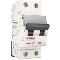 Выключатель автоматический двухполюсный 6A B 6кА D6 Havells 7701557