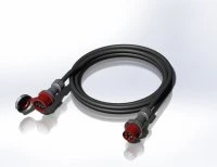 Удлинитель кабельный CEE63A/5P - CEE63A/5P IP67 XTREM H07RN-F 5G10 10м. AlpenBox 9000002 00-00001776