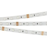 Лента RT-B60-10mm 24V RGB (14.4 W/m, IP20, 5060, 5m) (, Открытый) Arlight 010367(2)