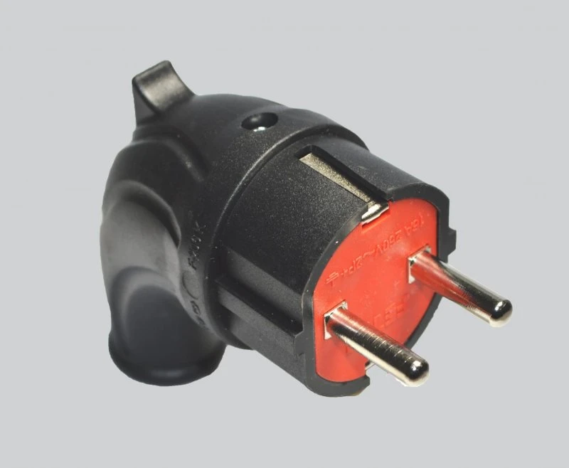 Вилка боковая с захватом 16А 250V 2P IP44 с/з КАУЧУКОВАЯ Fetih (25/250 уп/кор) Промрукав F-206K Вилка боковая с захватом 16А 250V 2P IP44 с/з КАУЧУКОВАЯ Fetih (25/250 уп/кор) Промрукав F-206K