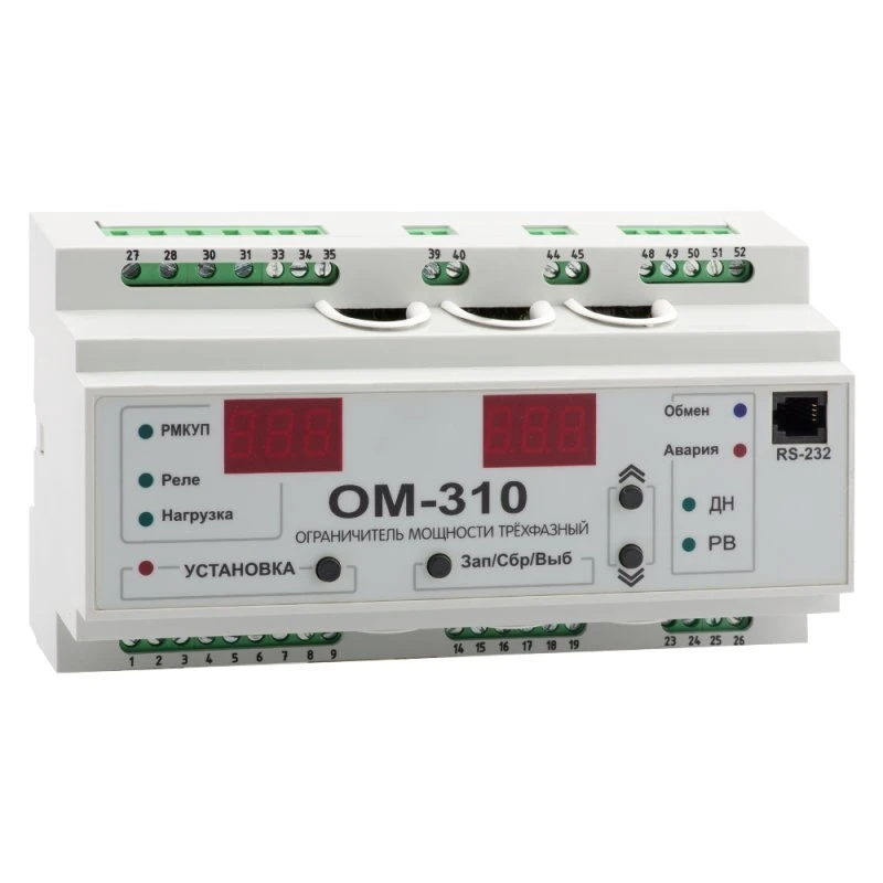 Реле мощности OptiDin ОМ-310-У3.1 КЭАЗ 114076 Реле мощности OptiDin ОМ-310-У3.1 КЭАЗ 114076