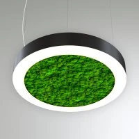 Светильник светодиодный RVE-LBX-MOSS-RING-1950-P (Кольцо 1950х1950х100мм S80мм 148Вт Подвесной 4000К Белый) RVElektro RVE00000539