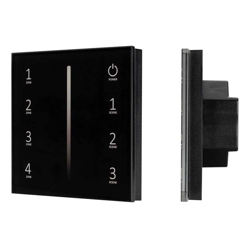 Панель SMART-P34-DIM-IN Black (230V, 0-10V, Sens, 2.4G) (ARL, IP20 Пластик, 5 лет) Arlight 028112 Панель SMART-P34-DIM-IN Black (230V, 0-10V, Sens, 2.4G) (ARL, IP20 Пластик, 5 лет) Arlight 028112