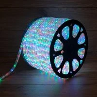 Дюралайт LED, свечение с динамикой 3W RYGB, 36 LED/м, 100 м Neon-Night 121-329