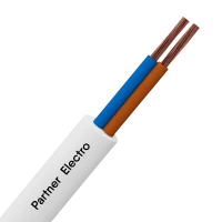 Провод ПВС 2х2,5 ГОСТ белый (10м) Партнер-Электро УТ-00000097