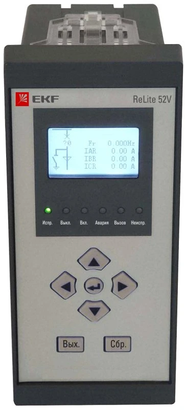 Устройство релейной защиты и автоматики ReLite 52V Stingray 512.43.85.12.11.01 EKF RT52V-512-43-85-12-11-01 Устройство релейной защиты и автоматики ReLite 52V Stingray 512.43.85.12.11.01 EKF RT52V-512-43-85-12-11-01