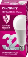 Лампа светодиодная 32вт OLL-A70-32-230-4K-E27 PRO 90-240В ОНЛАЙТ 90409 31991