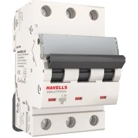 Выключатель автоматический трехполюсный 25A С 6кА D6 Havells 7701605