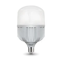 Лампа светодиодная LED 75 Вт 7000 лм 4100К цилиндр Т140 нейтральный E40 AC 220В PROMO Elementary Gauss GAUSS 60428