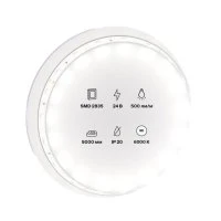Лента светодиодная 24В 2835 4,8Вт/м 6000K 5м IP20 10138 Maytoni