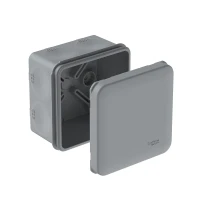 MultiBox Коробка распределительная с мембранными вводами IP66 70х70х42 Серая (со стикером) под пистолет Systeme Electric IMT351961