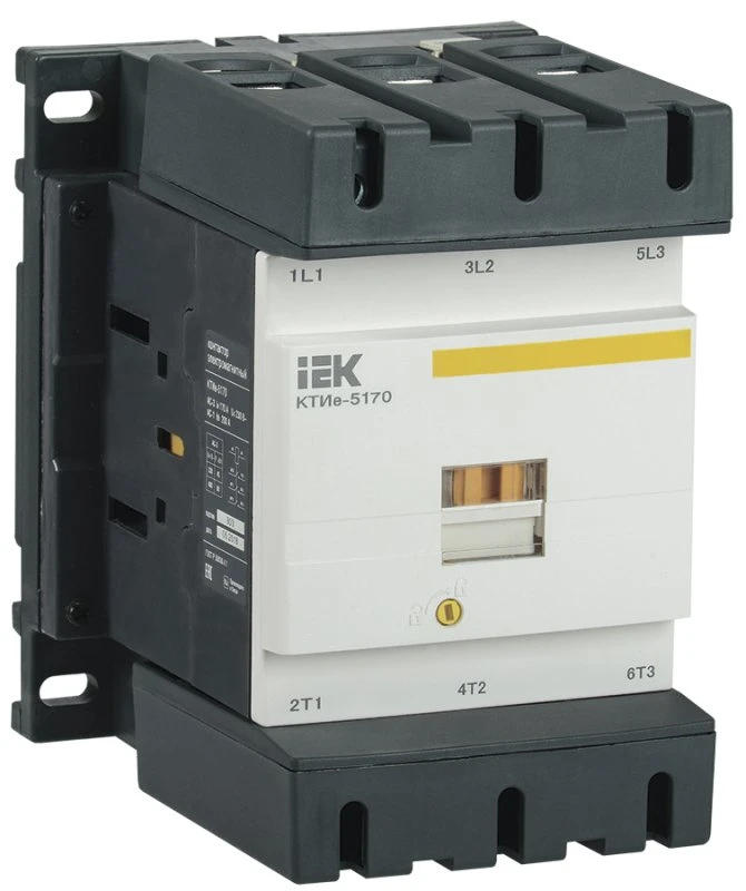 Контактор КТИе-5170 170А 400В/АС3 IEK KKTE50-170-400-10 Контактор КТИе-5170 170А 400В/АС3 IEK KKTE50-170-400-10