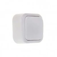 Валентина Выключатель открытой установки          одноклавишный  А16-038 Кунцево-Электро 7630