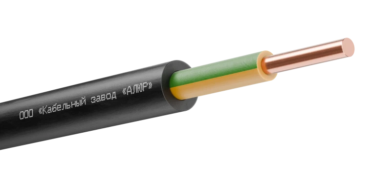 Кабель силовой ВВГнг(А)-LSLTx 1х16 (PE)-0.660 однопроволочный (барабан) АЛЮР 00-00005768