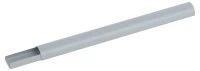 Кабель канал KK-20-12-F полукруглый 20х12 серый 60 м ЭРА Б0054630