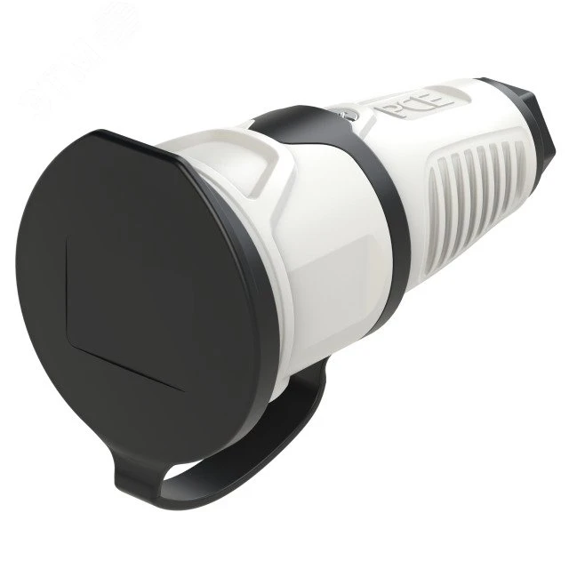 Розетка каб 16A/250V/2P+E/IP54 корпус серый, крышка и маркер черный PCE 2511-gs 00-00027034 Розетка каб 16A/250V/2P+E/IP54 корпус серый, крышка и маркер черный PCE 2511-gs 00-00027034