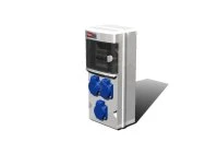 Устройство распределительное 00, 3хSHUKO16А250В с защитой, 142x436x137, настенное, пластик, IP54 AlpenBox 0060023 00-00016929