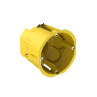 MultiBox Коробка установочная для полых стен 68(65) х 60 мм Жёлтая (со стикером) Systeme Electric IMT351511
