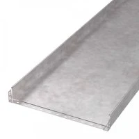 Лоток неперфорированный Стандарт INOX (AISI 409) 600х80х3000 (1,0 мм) (6 м/уп) Промрукав PR16.2408