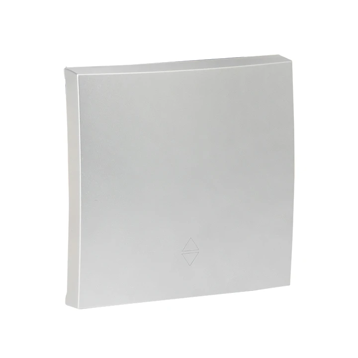 Валенсия лицевая панель выключателя 1-кл. 10А сталь EKF ESV10-L-021-30 Валенсия лицевая панель выключателя 1-кл. 10А сталь EKF ESV10-L-021-30