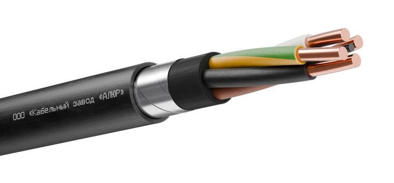 Кабель силовой ВБШвнг(А)-LS 4х6 (РЕ)-0.66 однопроволочный барабан АЛЮР 00-00003429