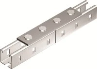 Пластина соединительная 190мм 4 отверстия горячеоцинкованная DKC BMD1012HDZ