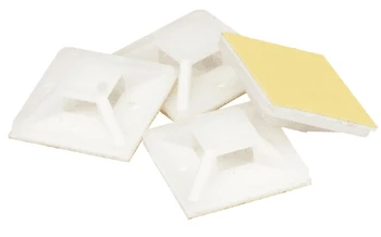 Площадка самоклеящаяся 30х30 белая под хомуты (100шт) Navigator Group 71063 17250