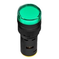 Лампа AD16DS(LED) матрица D16мм зеленый 220В DC КЭАЗ 357826