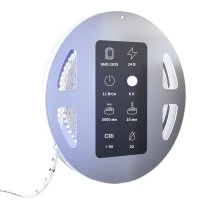 Лента светодиодная  24В 2835 11Вт/м 6000К 5м IP 20 201051 Maytoni