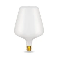 Лампа светодиодная филаментная LED 9 Вт 890 лм 4100К V160 нейтральный E27 AC 220В матовая колба Black Filament Gauss GAUSS 1016802209