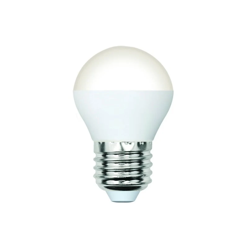 Лампа светодиодная LED-G45-5W/4000K/E27/FR/SLS Форма шар матовая Белый свет (4000K) ТМ Volpe Uniel UL-00008804 Лампа светодиодная LED-G45-5W/4000K/E27/FR/SLS Форма шар матовая Белый свет (4000K) ТМ Volpe Uniel UL-00008804