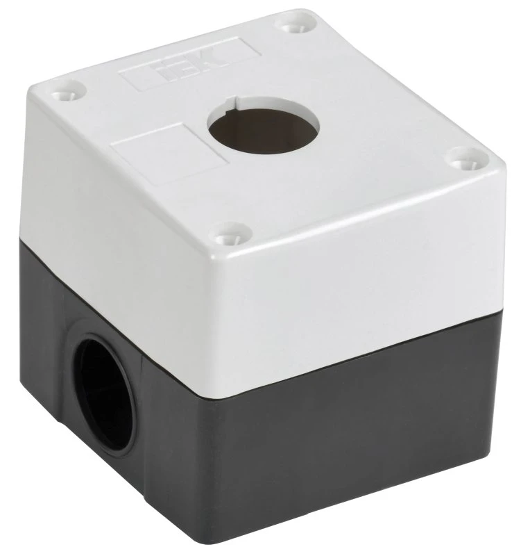 Корпус КП101-Р для кнопок 1 место белый IEK BKP10-1-K01-R Корпус КП101-Р для кнопок 1 место белый IEK BKP10-1-K01-R
