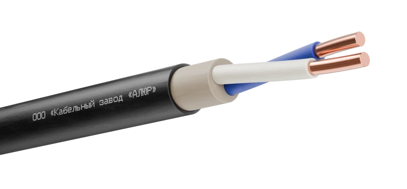 Кабель силовой ВВГнг(А)-LSLTx 2х25 (N)-0.660 однопроволочный (барабан) АЛЮР 00-00005885