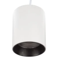 Светильник подвесной, ARTON, цилиндр, провод 1м, 80х80х100мм, LED 12Вт, 960Лм, 4200К, алюминий, белый, 59984 5, Ritter RITTER