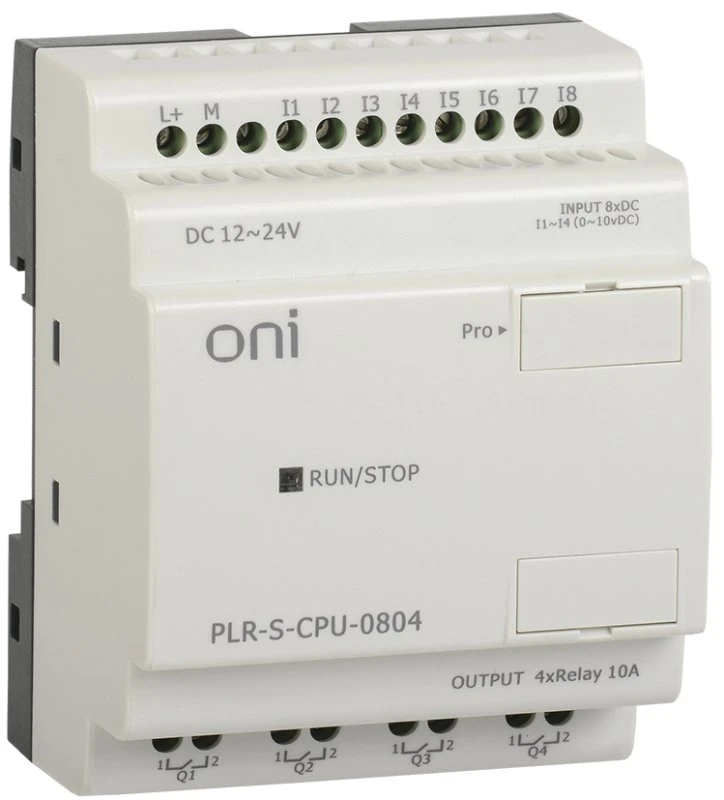 Реле логическое PLR-S. CPU0804 серии ONI PLR-S-CPU-0804 Реле логическое PLR-S. CPU0804 серии ONI PLR-S-CPU-0804