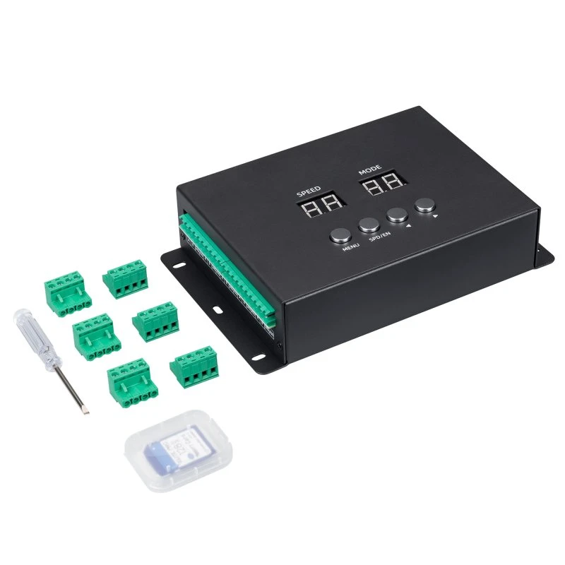 Контроллер DMX K-5000 (220V, SD-card, 5x512) (ARL, IP20 Металл, 1 год) Arlight 024323 Контроллер DMX K-5000 (220V, SD-card, 5x512) (ARL, IP20 Металл, 1 год) Arlight 024323