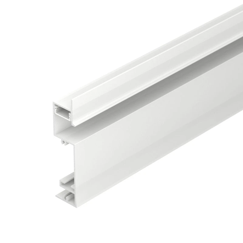 Профиль PLINTUS-H73-F-2000 WHITE (Arlight, Алюминий) 043592 Профиль PLINTUS-H73-F-2000 WHITE (Arlight, Алюминий) 043592