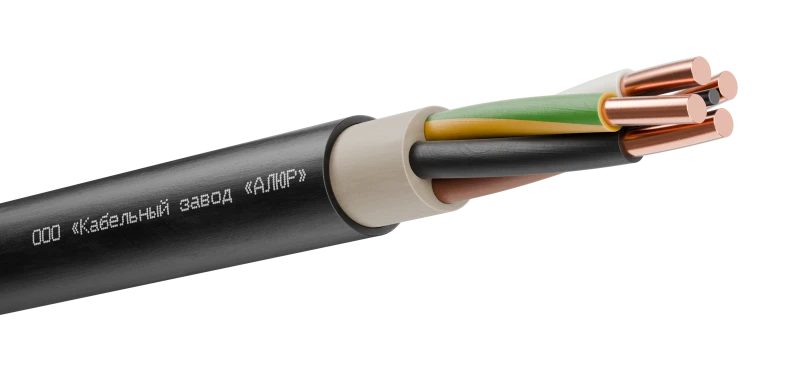 Кабель силовой ВВГнг(А)-LSLTx 4х16 (PE)-0.660 однопроволочный (барабан) АЛЮР 00-00005992