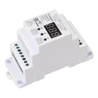 Конвертер SMART-K29-DMX512 (230V, 2x1.2A, TRIAC, DIN) (ARL, Пластик) Arlight 027130